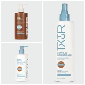 TXTUR Bond Repair Shampoo & Conditioner 12oz ea + Leave-In Conditioner 10oz